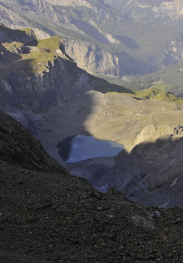 Einsamer Bergsee 